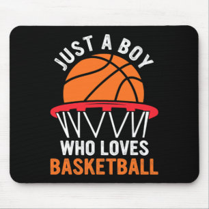 Mousepad Belo Basquete Para Meninos - Apenas Um Menino Que
