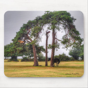 Mousepad Belo Design de Equino Animal do amante dos cavalos