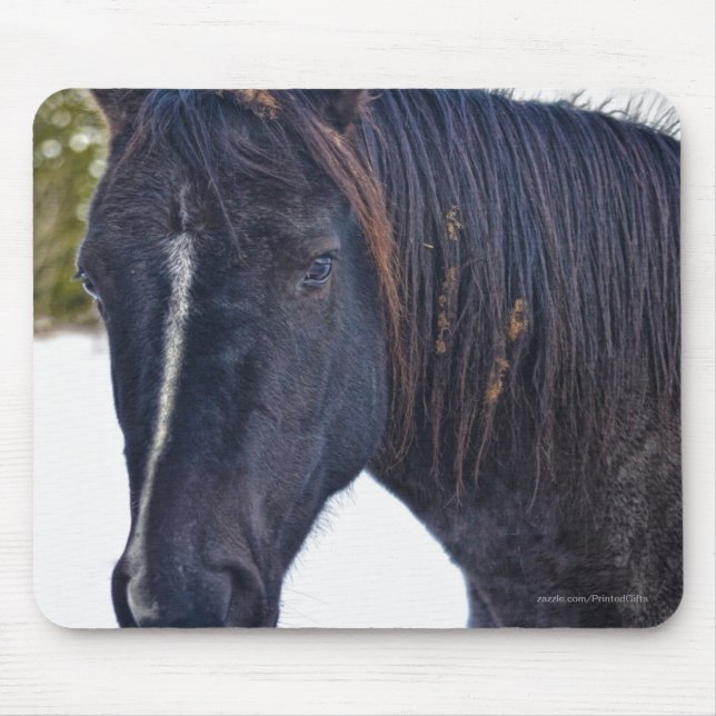 Mousepad Belo Design de Equino Animal do amante dos cavalos (Frente)
