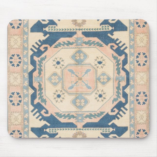 Mousepad Belo e antigo Kilim Rug (Frente)