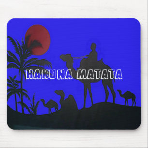 Mousepad Belo Impressão de Arte Sunset Camel Safari