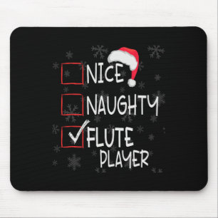 Mousepad Belo Leitor De Flauta Lista De Papais noeis De Nat