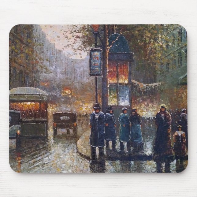 Mousepad Belo Pad de Mouse de Arte Bela (Frente)