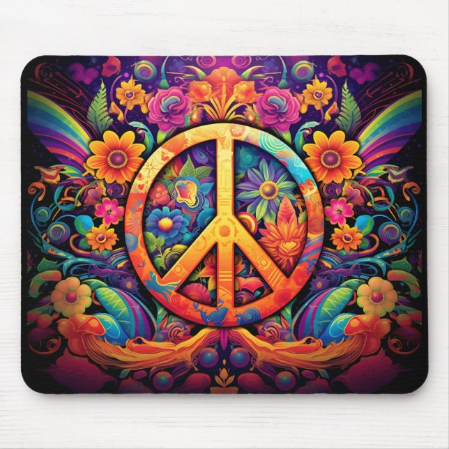 Mousepad Belo Pad de Mouse de Paz (Frente)