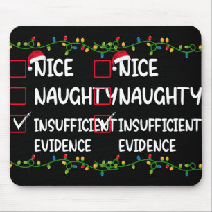 Mousepad Belo Papai noel Insuficiente de Provas Natal