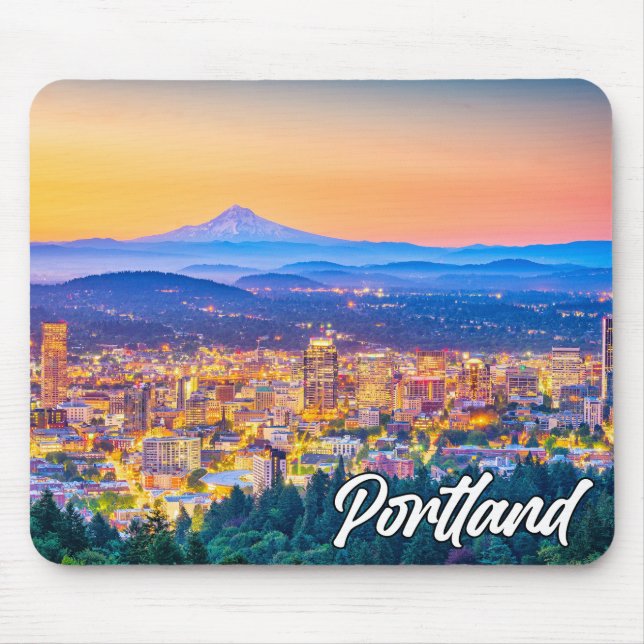 Mousepad Belo Portland, Oregon, EUA (Frente)