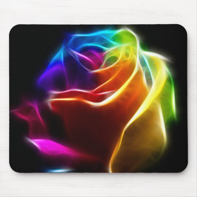 Mousepad Belo Rosa de Cores 1 (Frente)
