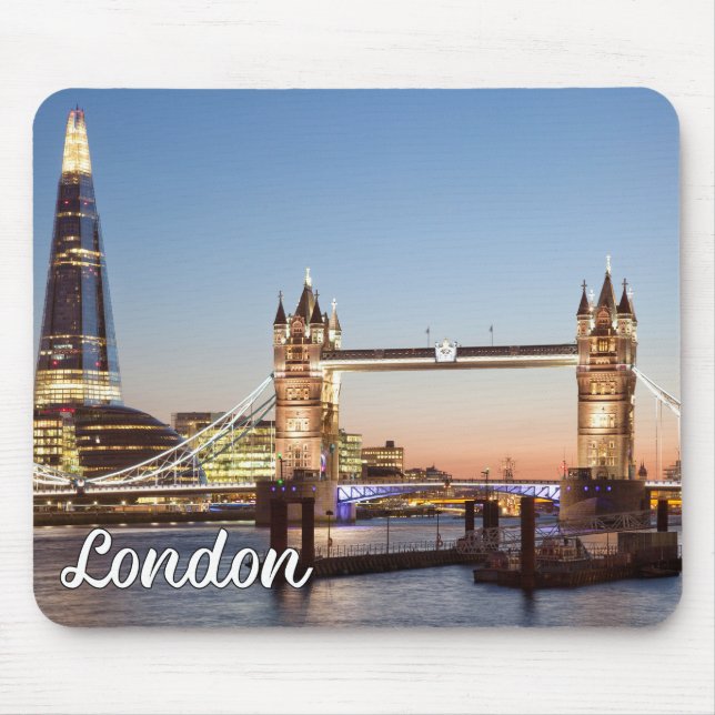 Mousepad Belo Sunset Sobre Londres, Inglaterra (Frente)