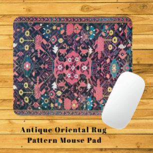 Mousepad Belo Vase Padrão Antiquado Persa Oriental