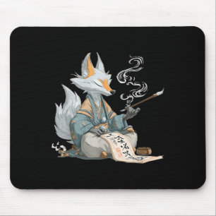 Mousepad Belo visual japonês com Kitsune