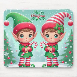 Mousepad Belos elfos de Natal