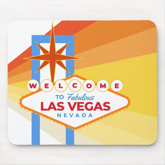 Mousepad Bem-vindo a Las Vegas Fabulosa (Frente)