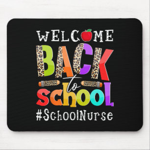 Mousepad Bem-vindo Byck à Enfermeira da Escola Primeiro Dia