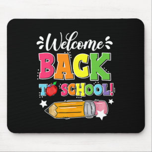 Mousepad Bem-vindo Byck à Escola Primeiro Dia de Aula Profe