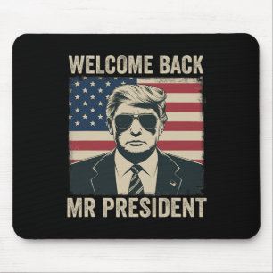 Mousepad Bem-vindo Byck Senhor Presidente Donald Trump Vitó