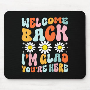 Mousepad Bem-vindo Ck Estou Feliz Que Você Está Aqui Profes