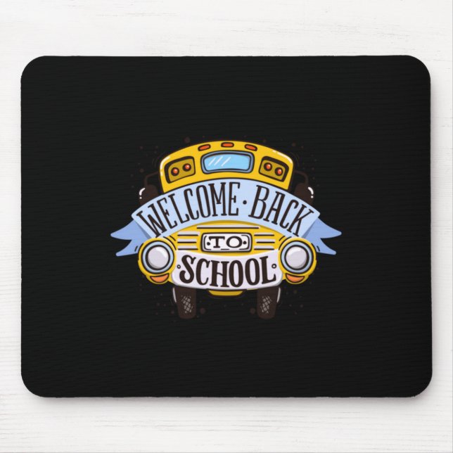 Mousepad Bem-vindo de Volta à Escola (Frente)