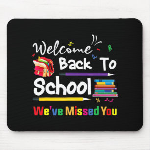 Mousepad Bem-vindos de volta à escola... ... ... ... ... ..