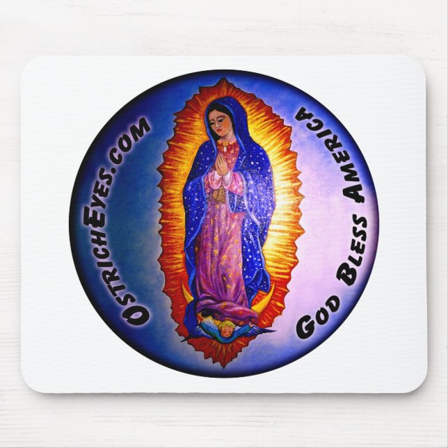 Mousepad Bênção da senhora Guadalupe (Frente)