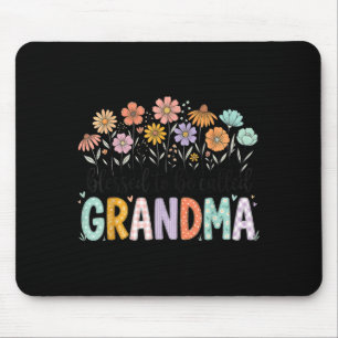 Mousepad Bênção ser chamada de flores de vovó dia das mães