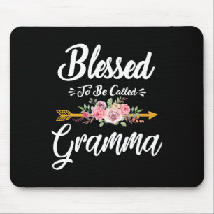 Mousepad Bendita por ser chamada de Vovó Floral Dia das Mãe