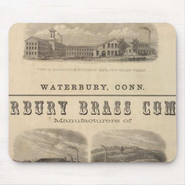 Mousepad Benedict e Burnham Manufacturing Company (Frente)