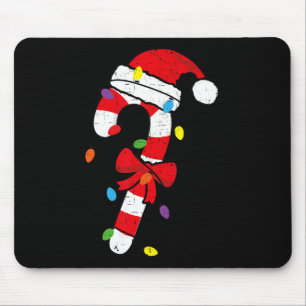 Mousepad Bengala de Natal Doces Papai Noel Natal Crianças I