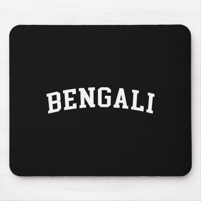 Mousepad bengali (Frente)