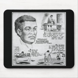 Mousepad Benjamin Banneker: Cientista Negro e Revolucionári