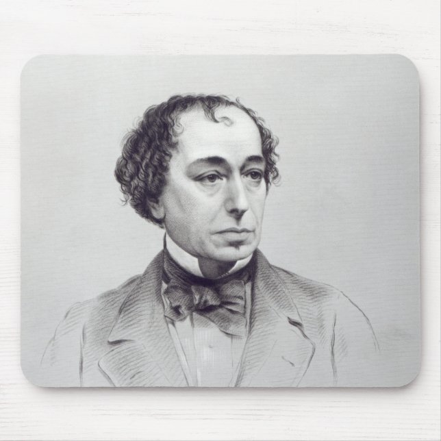 Mousepad Benjamin Disraeli, ø conde Beaconsfield (Frente)