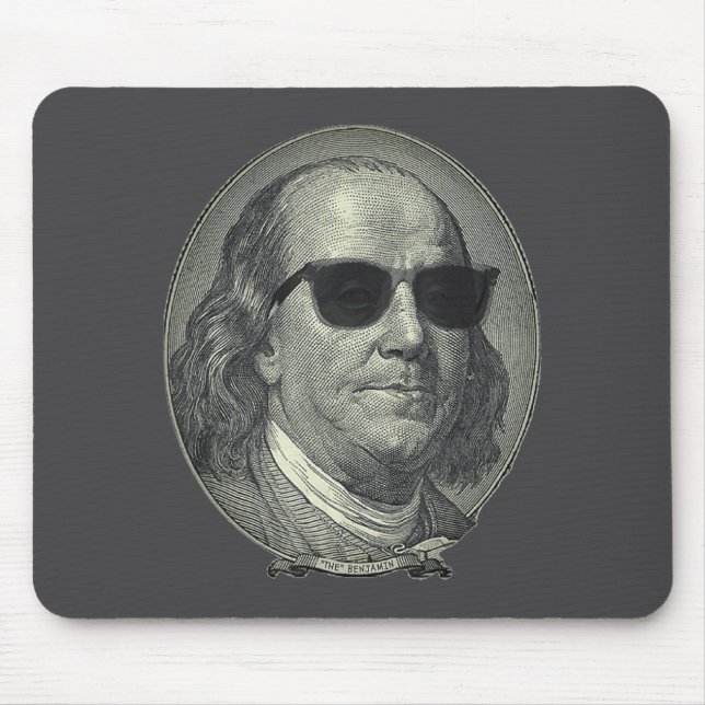 Mousepad Benjamin Franklin O Benjamin Tudo Sobre  (Frente)