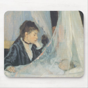 Mousepad Berço por Berthe Morisot, Impressionismo Antigo