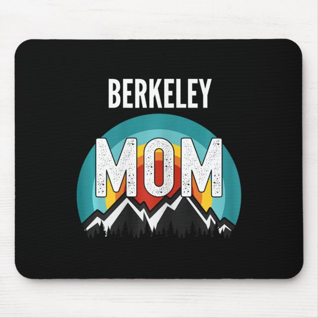 Mousepad Berkeley Mãe Mãe Dia de as mães Mãe (Frente)