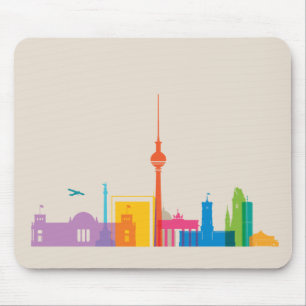 Mousepad Berlim, arquitectura da cidade de Alemanha