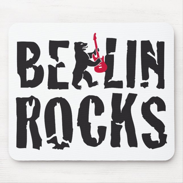 Mousepad Berlim rocks (Frente)