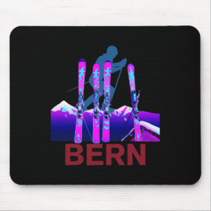 Mousepad Bern Skiing e Snowboard Retro 90s Bern Ski
