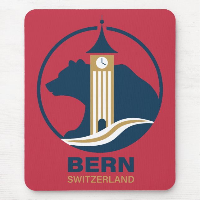 Mousepad Bern Switzerland Europe (Frente)