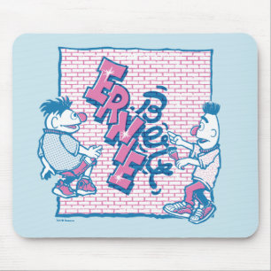 Mousepad Bert & Ernie Grafite de rua