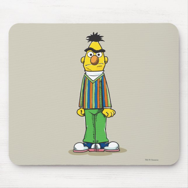Mousepad Bert frustrado (Frente)