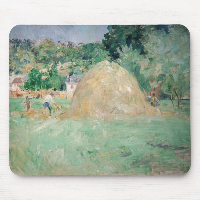 Mousepad Berthe Morisot - Haystacks em Bougal (Frente)