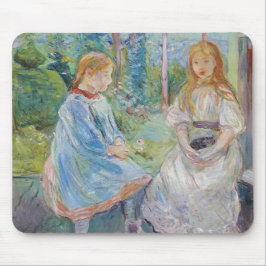 Mousepad Berthe Morisot - Jovens Garotas na Janela