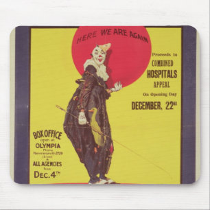 Mousepad Bertram mmói o poster do circo
