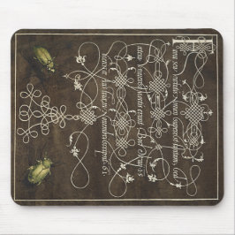 Mousepad Besouro e escaravelho de Mira Calligraphiae