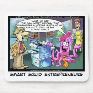 Mousepad Best Squid Entrepreneur Funny Tees Gifts Mugs Etc