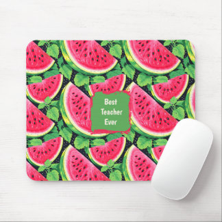 Mousepad Best Teacher Ever – Watermelon 