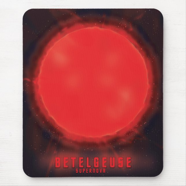 Mousepad betelgeuse supernova Arte Espacial (Frente)