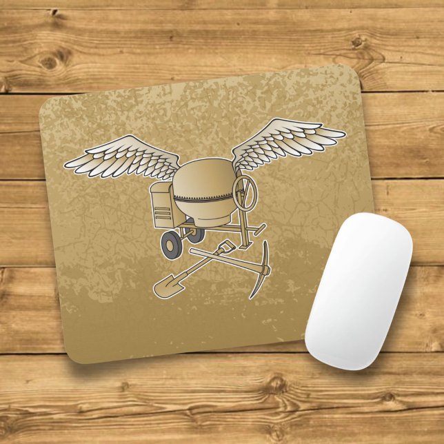 Mousepad Betoneira bege (Criador carregado)