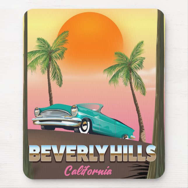 Mousepad Beverly Colinas California (Frente)