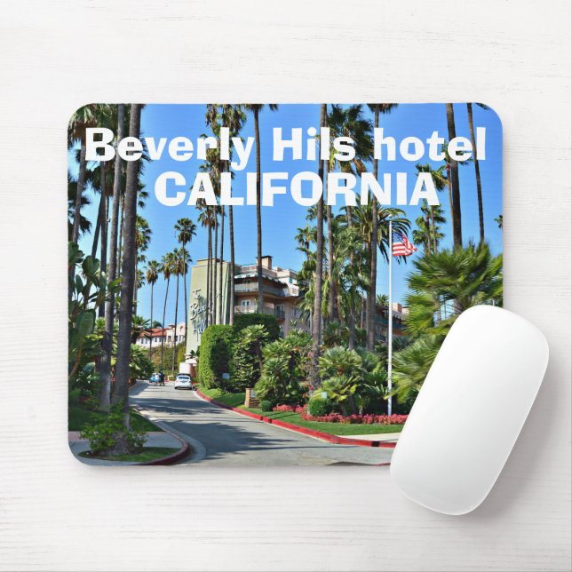 Mousepad Beverly colinas Hotel , Las Angeles California (Com mouse)