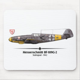 Mousepad Bf-109G-2 - Luftwaffe - Batalha de Stalingrado - 1